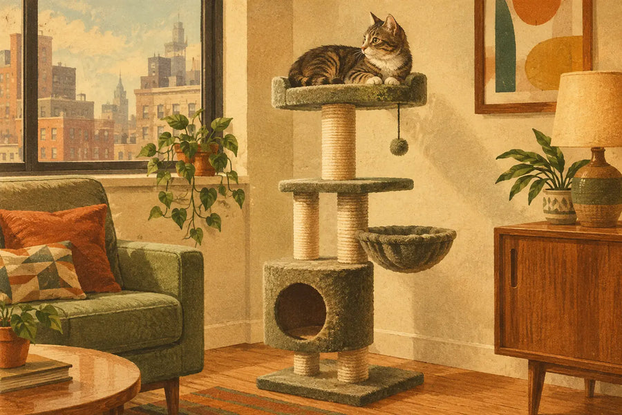 Best Cat Tree for Small Apartment Spaces
