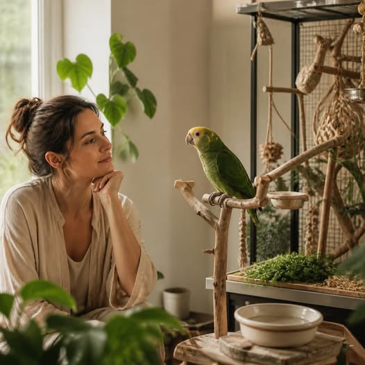 Abnormal Behaviors in Pet Birds: What Repetitive Habits May Reveal