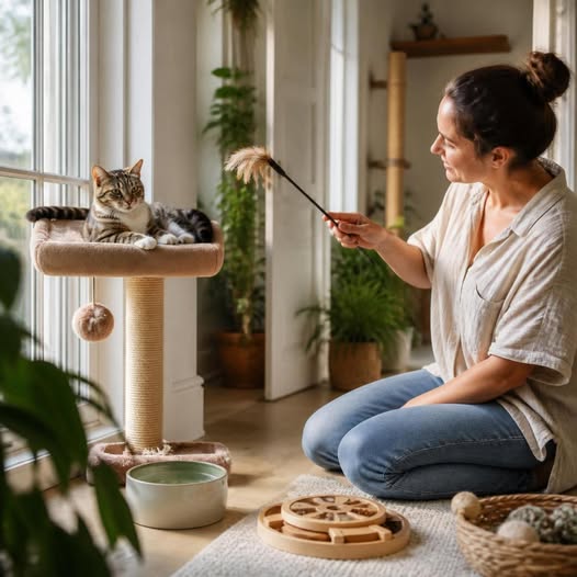 How Owners Shape the Indoor Lives of Pet Cats
