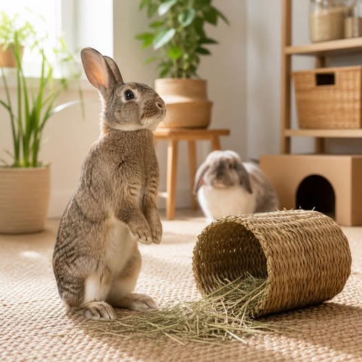 Why Domestic Rabbits Still Behave Like Wild Rabbits