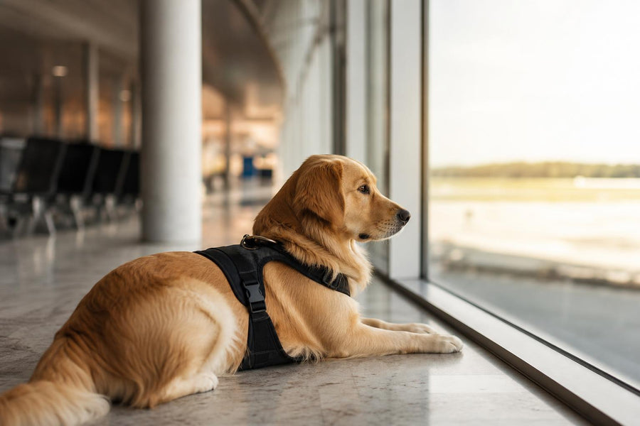 Pet Hub editorial image for Service Dog Airport Travel Training