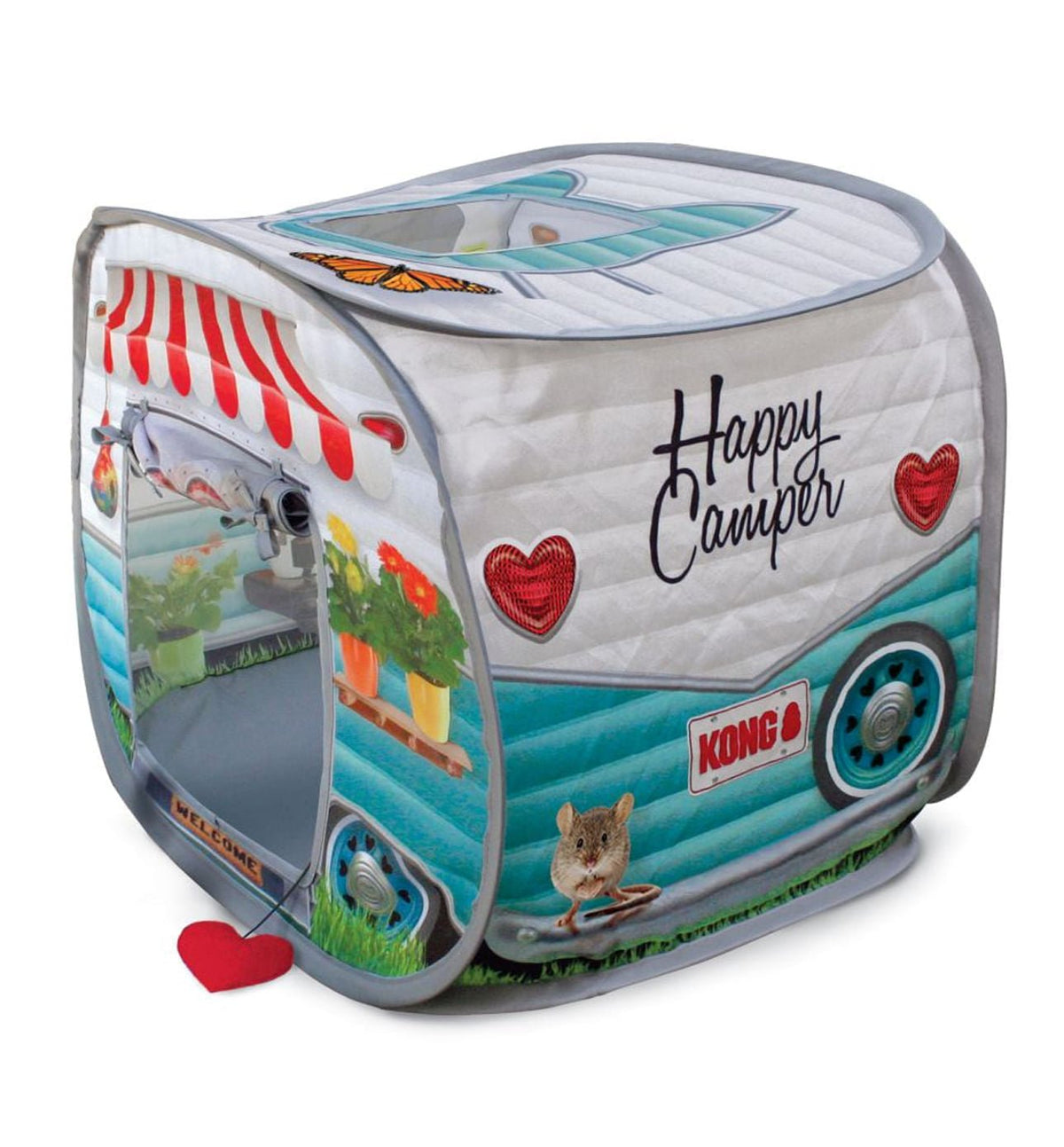 KONG PlaySpaces Pop-Up Camper Toy for Cats – Cat Toys & Play collection