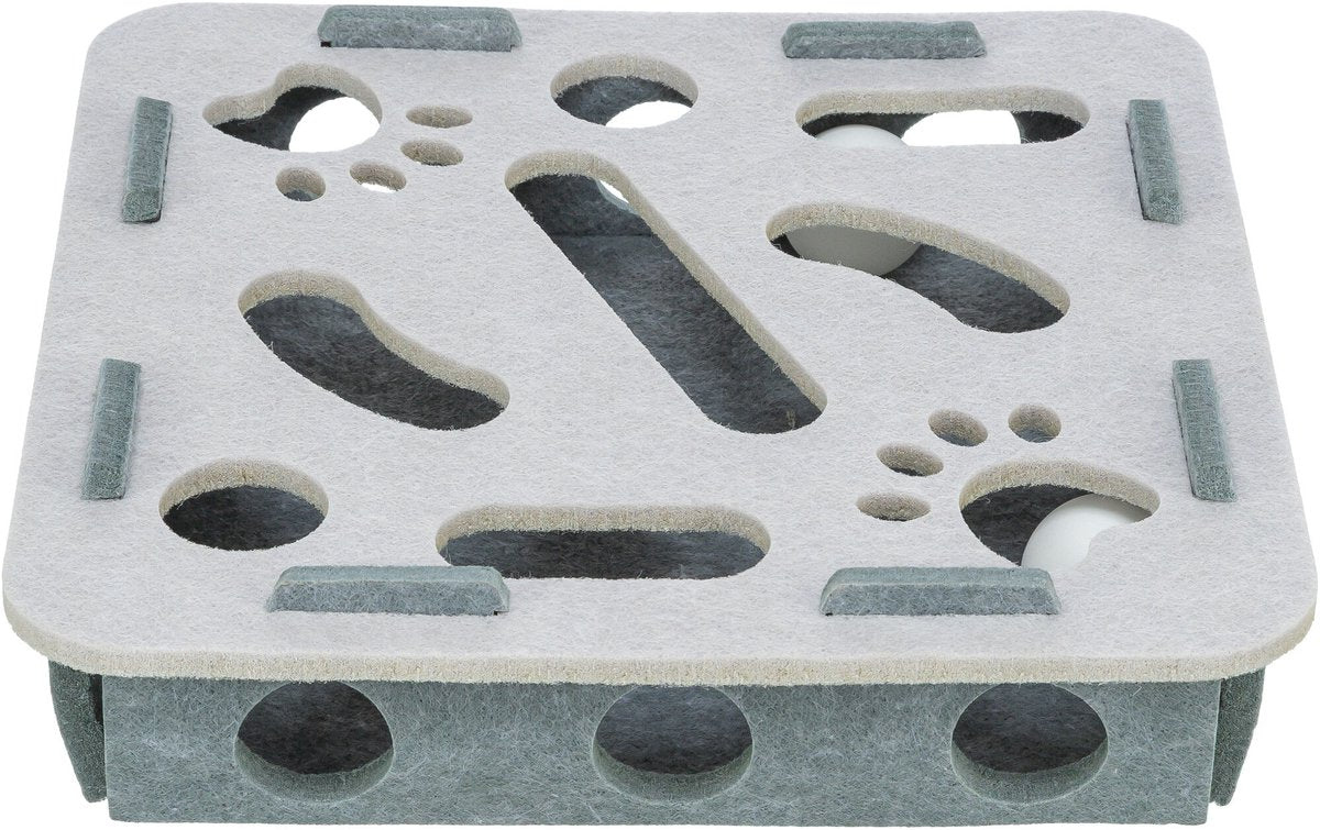 Trixie hole-n-roll felt box grey