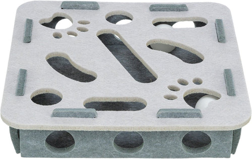 Trixie hole-n-roll felt box grey