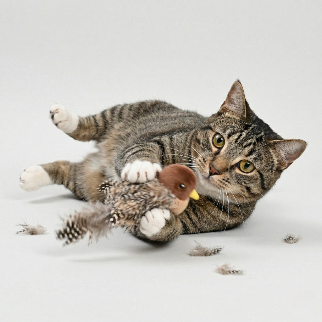 Flapping Bird Hunting Toy for Cats