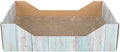 Trixie cardboard cat scratcher catnip turquoise