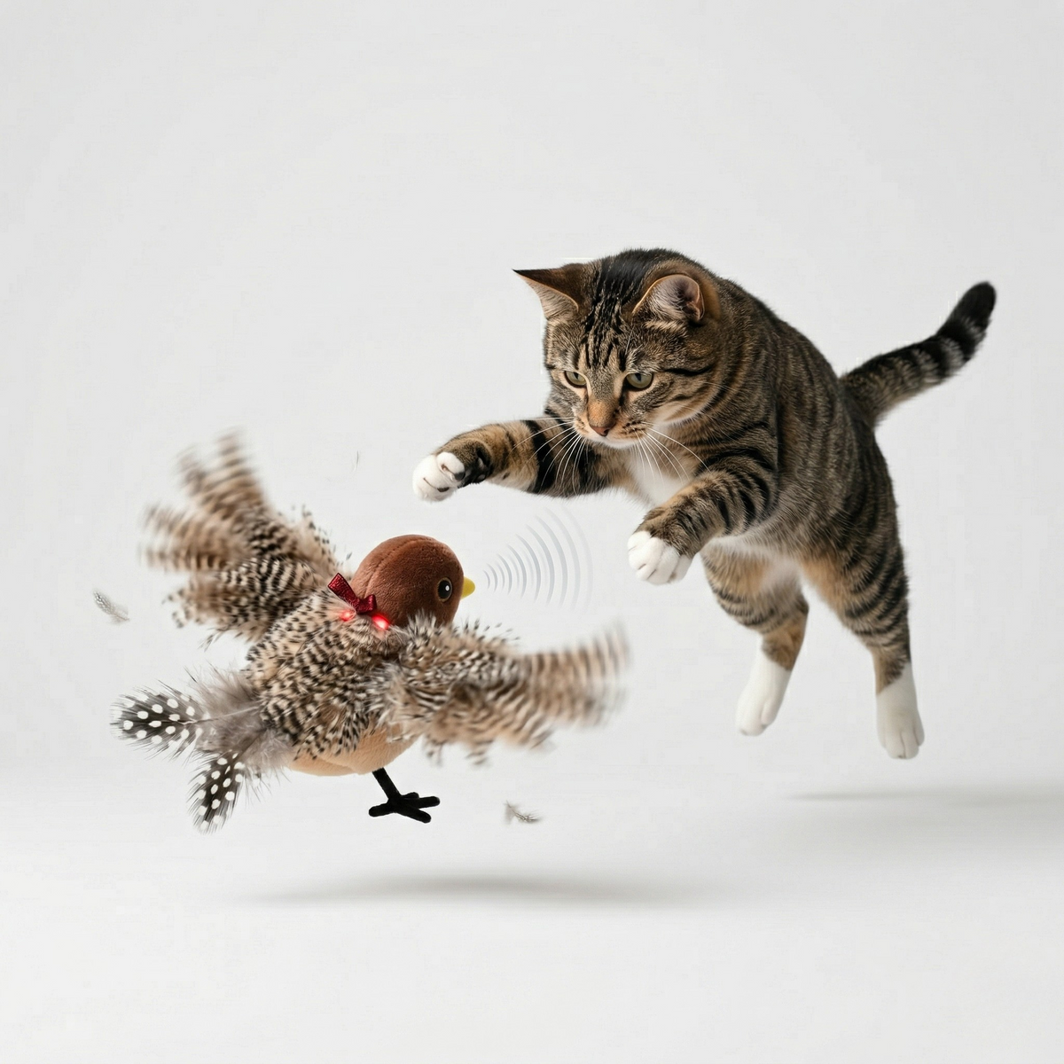 Flapping Bird Hunting Toy for Cats