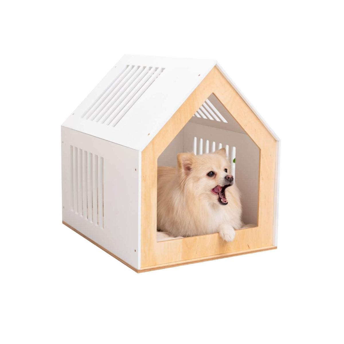 Modern Wooden Pet House for Large Dogs & Cats