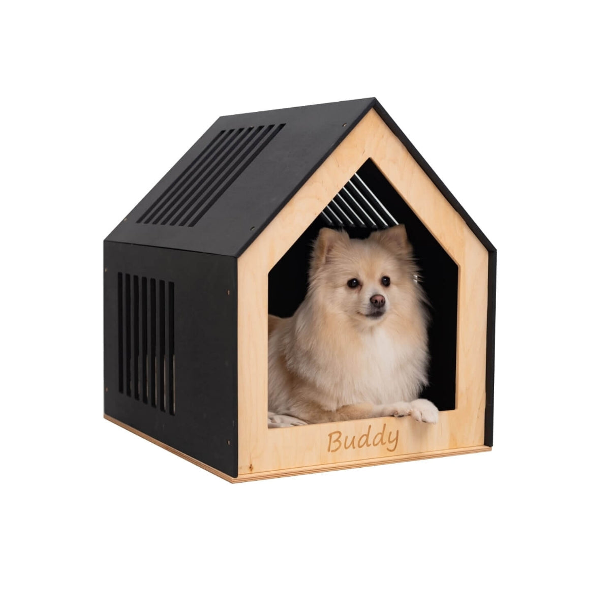 Modern Wooden Pet House for Large Dogs & Cats