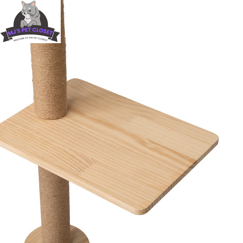Darkiel 7-Piece Wall-Mounted Cat Climbing Tower