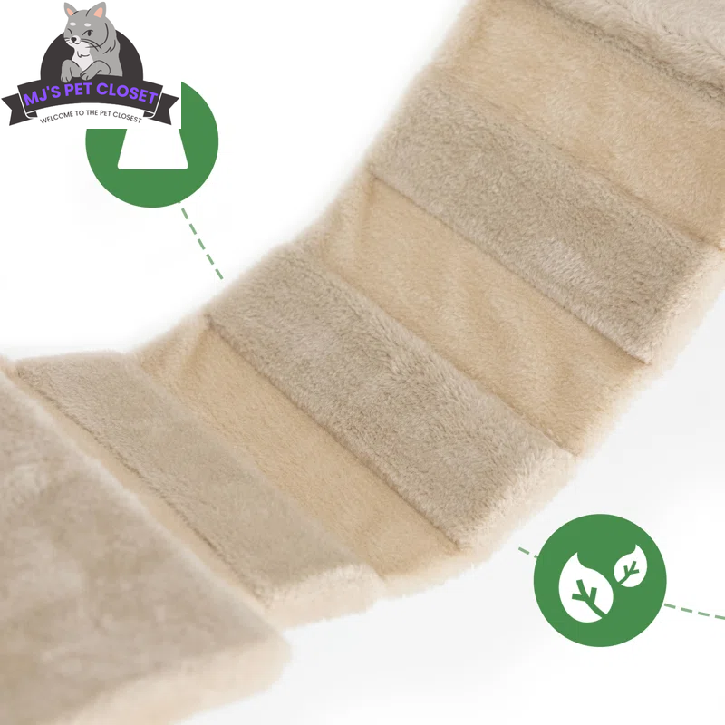 Darkiel 7-Piece Wall-Mounted Cat Climbing Tower