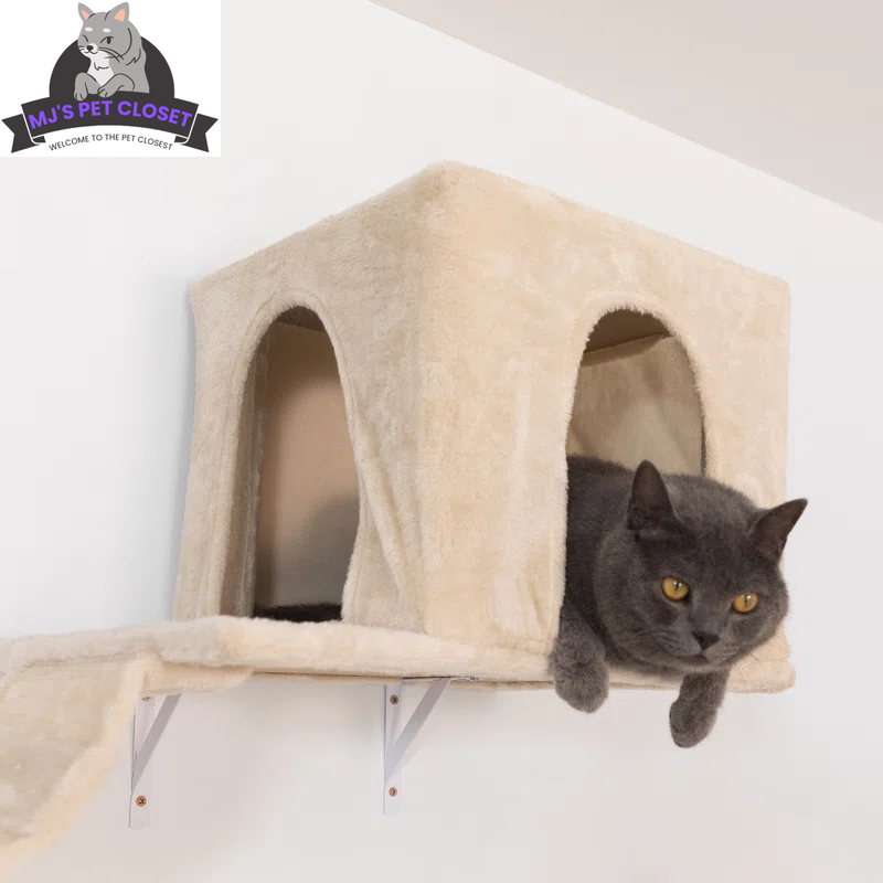 Darkiel 7-Piece Wall-Mounted Cat Climbing Tower